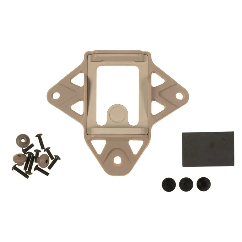 FMA Soporte Frontal NVG para Casco WLC 3 Agujeros · Tan / FDE