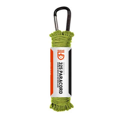Cuerda Paracord 325 con Mosquetón 15 M - Gear Aid