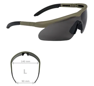 Raptor 3 Lentes con Montura - Swiss Eye