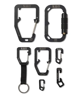 Kit de Mosquetones Hardpoint 6 Piezas - 5.11 Tactical