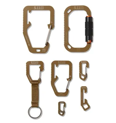 Kit de Mosquetones Hardpoint 6 Piezas - 5.11 Tactical
