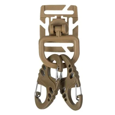 Set de Mosquetones Ultimate Tactical S-Hook + D-Ring MOLLE - MilTec