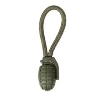 5 Tiradores para Cremallera Ring Puller Pineapple - MilTec