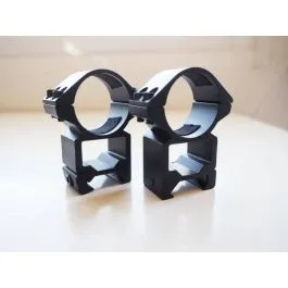 Anillas Match 30 mm Altas - Carril Weaver - Nikko Stirling