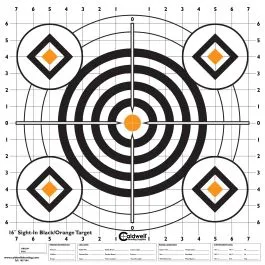 Diana en Papel 16" x 16" (10 Unid) Bullseye