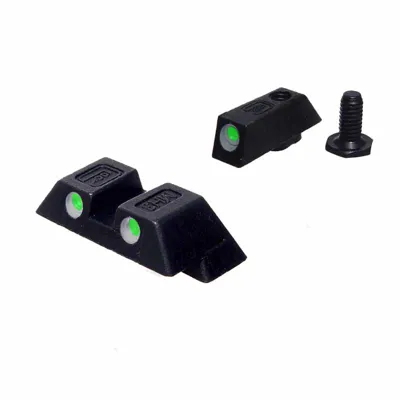 Juego de Alza y Punto de Mira Tritium 43 - GLOCK