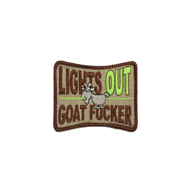 Fullmetal Parche Bordado Lights Out