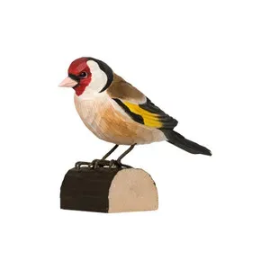 Decobird Figura de Jilguero - WILDLIFE GARDEN