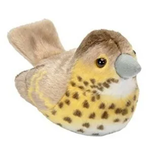 Peluche de Zorzal con Canto - WILD REPUBLIC