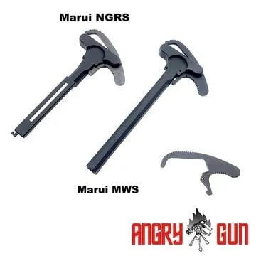 L119A2 Charging Handle's Latch - Marui Version - AngryGun