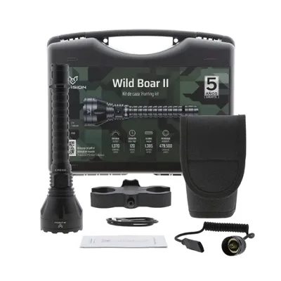 LED WILD BOAR II 1.350 Lum con Kit de Caza - B-Vision