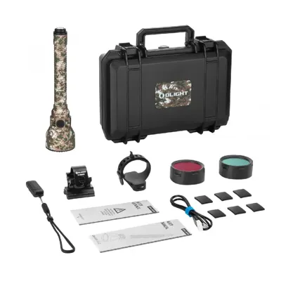 Kit de Caza Linterna LED Recargable Javelot Turbo 2 - Olight