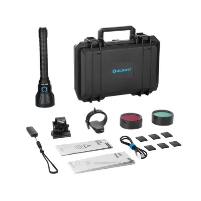 Kit de Caza Linterna LED Recargable Javelot Turbo 2 - Olight