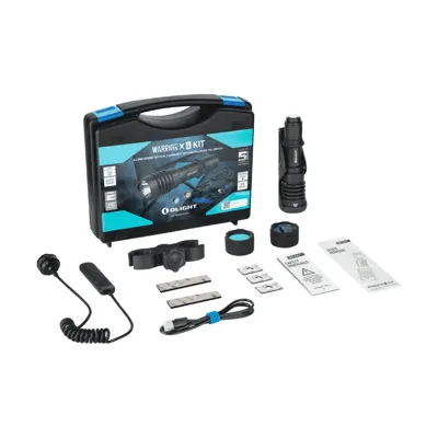 Kit de Caza Linterna LED Recargable Warrior X 4 2.600 Lum - Olight