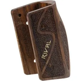 Empuñadura de Madera para SFX Rival-S Walnut Logo Metálico - Canik Arms