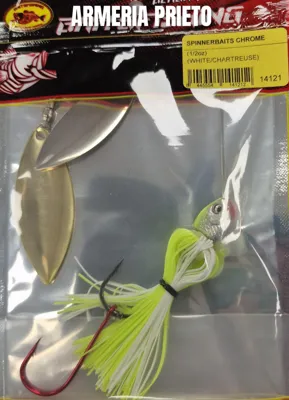 Spinnerbaits Chrome Chartreuse 1/2oz - BAITSFISHING