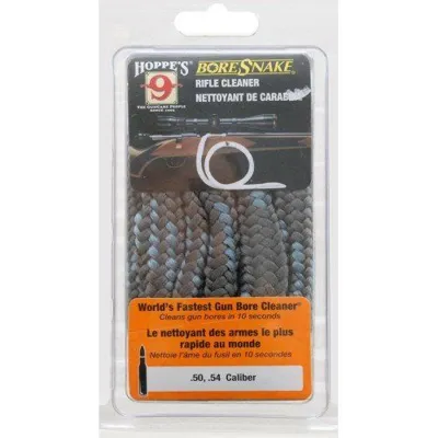 Baqueta Textil BoreSnake de CALIBRE.50 Rifle - Hoppe's