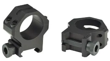 Anillas Tactical 4 Agujeros 30mm Carril Altas - Weaver