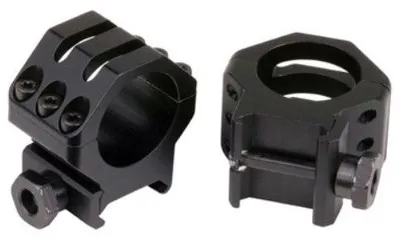 Anillas Tactical 6 Agujeros 1" Carril Medias - Weaver
