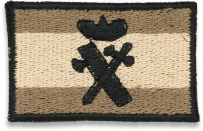 Parche de Brazo Bandera de España con Logo Guardia Civil - Martínez Albainox