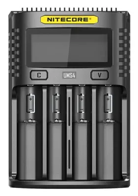 Cargador de Baterías UMS4 Usb-C de 4 Ranuras - Nitecore