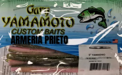 Vinilo Yamamoto 5 Yamasenko 9-10-908 Rainbow Trout 10UNID - GARY YAMAMOTO