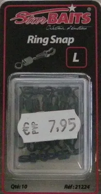 Ring Snap L 10UNID. 21224 - STAR BAITS
