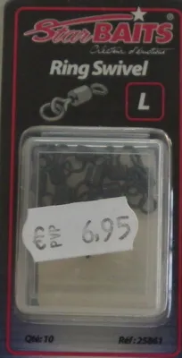 Ring Swivel L 10UNID. 25861 - STAR BAITS