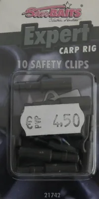 Safety Clips 10UNID. Expert 21742 - STAR BAITS