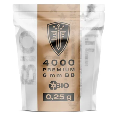 Bolas Bio Premium 0.25 4000 Uds - Elite Force