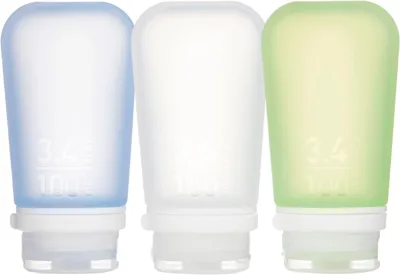3 Frascos de Viaje Humangear GoToob+ 100 ml - Relags