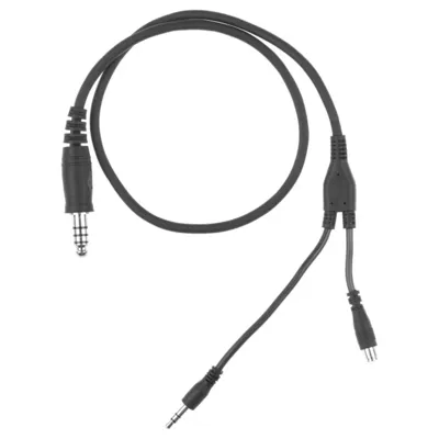 Cable en y para Cascos Y01-NATO J11 - Earmor