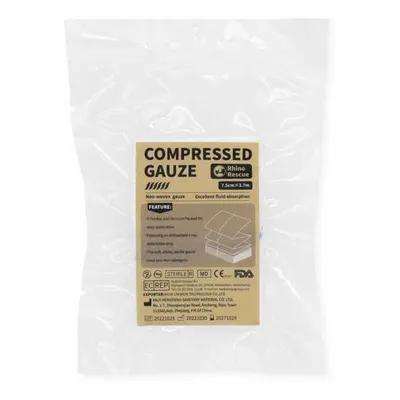 Gasa Comprimida 7,5cm x 3,7m - Rhino Rescue