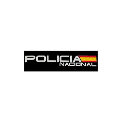 Antibalas Policía Nacional 8x2,5cm - SHOKE