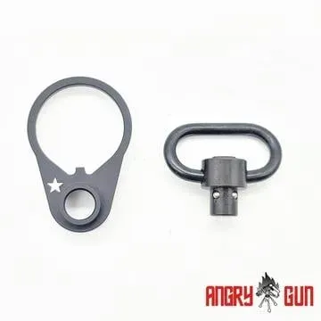 BC* QD Ring Set for Marui M4 MWS Stock Tube - AngryGun