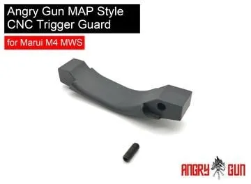 MAP Style CNC Trigger Guard for Marui M4 MWS - AngryGun