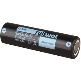 18650 LI-ION 3400 mAh de 3,6V