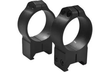 Anillas 34mm Fijas para Carril Weaver - Altas - Warne