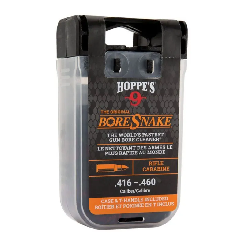 Hoppe's Baqueta Textil Boresnake DEN Rifle para CALIBRE.416 -.460