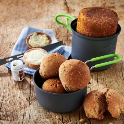 Masa de Pan Integral 500 g - Trek'n Eat