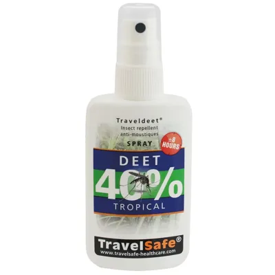Repelente de Mosquitos Travelsafe TravelDeet Spray 40% 60 ml - Relags