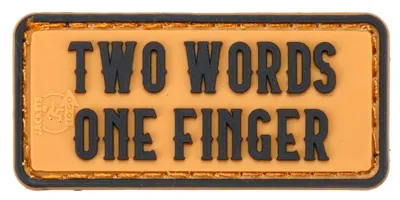 Goma 3D Two Words, One Finger - JTG