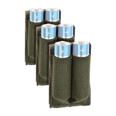 Pack de 3 Portabaterías AA - Invader Gear