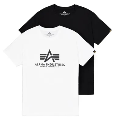 Pack de Camisetas Basic Big Logo - Alpha Industries
