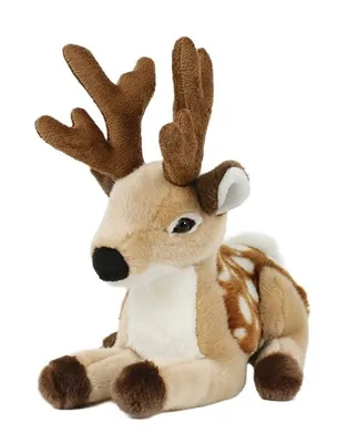 Peluche Ciervo con Cuernos 27 cm - Nature de Brenne