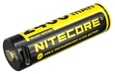 Recargable NH2400 AA 2400 mAh Usb-C - Nitecore