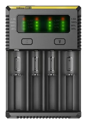 Cargador de Baterías New I4 de 4 Ranuras - Nitecore