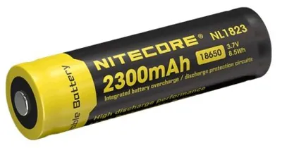 Recargable NL1823 LI-ION 18650 2300 mAh - Nitecore
