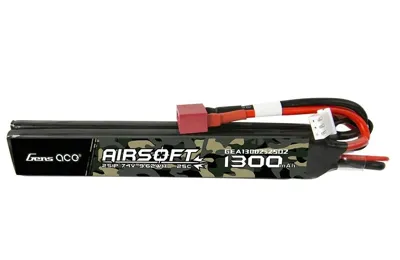 LIPO 7.4V 1300mAh 25C T-Dean - Genspow