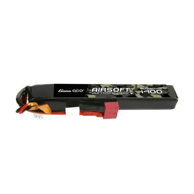 LIPO 7.4V 1400mAh 25C T-Dean - Genspow